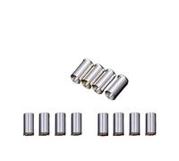 Kit assortimento di 100 terminali a crimpare GT in rame | Giunti for cavi di tipo tubolare, piccoli terminali, capicorda, connettori for cavi conformi a EN(EN-7508-500Pcs)