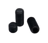 Kit assortimento di bulloni senza testa con esagono incassato e punta piatta in acciaio inossidabile 304, 500/1500X M2-M8(Stainless 1500pcs)