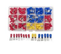Kit assortimento di capicorda a crimpare for terminali a forcella maschio-femmina isolati da 280 pezzi/scatola, connettori for cavi