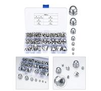 Kit assortimento di dadi esagonali a ghianda da 165 pezzi per la protezione