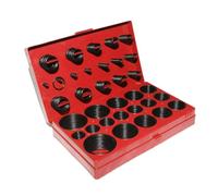 Kit assortimento di guarnizioni O-ring for auto, anello di tenuta universale a forma di O for tubature idrauliche da garage