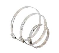 Kit assortimento di morsetti for tubi con orecchio singolo in acciaio inossidabile 304 da 5,3-159 mm, 5-20 pezzi(36.4-39.6mm(10pcs))