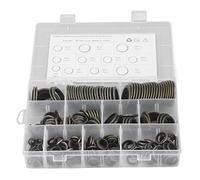 Kit assortimento di rondelle paraolio QANYEGN das 230 pezzi, guarnizioni paraolio in metallo, guarnizione per tappo di scarico olio in gomma autocentrante das M6 a M26