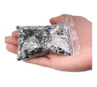 Kit assortimento di viti autofilettanti da 50-400 g, a testa piatta con esagono incassato e tonda impronta a croce for la lavorazione dei metalli Fissaggio senza attrezzi(200g)