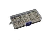 Kit assortimento di viti autofilettanti in acciaio inossidabile, set di viti for legno M2 da 1000 pezzi