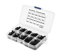 Kit Assortimento Viti e Dadi Esagonali Metriche Padella per acciaio al Carboni