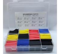 Kit assortito di manicotti termorestringenti per la protezione dei cavi, con proprietà ignifughe e prestazioni stabili a 125 °C (780 pezzi)