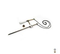 KIT ASTA CATENELLA PER CASSETTA Scarico ALTA ROYAL ALTHEA Cromato