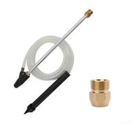 Kit asta di sabbiatura e ugello per idropulitrici Karcher, per Lavor e per Nilfisk, include 8 ugelli per rimozione ruggine e vernice, costruzione in plastica 46 x 20 x 3 cm (stile 5)
