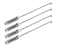 Kit aste di sospensione, compatibile con Whirlpool, W10780048 | 4 aste, 4 sfere, 4 boccole, parte in metallo 23.6in, WTW4800XQ2 WTW4800XQ4 NTW4560YQ0
