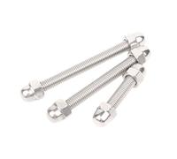 Kit aste filettate M6 e dadi ciechi in acciaio inossidabile 304, set da 20/40, prigionieri a doppia estremità con a cupola(M6x60 [20 sets])