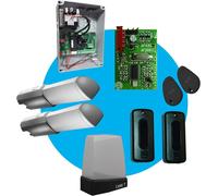 Kit Ati Cancello Battente A3000, Quadro Comando 002ZA3P, Anta fino a 3 Metri...