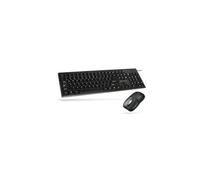 Atlantis Land WK608M Kit Tastiera e Mouse USB Layout IT Nero