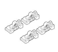 KIT BARRE PORTATUTTO RENAULT CLIO 5 PORTE DAL 11/2012, KIT IN ACCIAIO