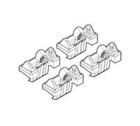 Kit attacchi C039 KIT ATTACCHI per AUDI A3 SPORTBAC Auto Portaggio Barre