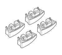Nordrive N21114 114 Attacchi Kit su Misura per BMW Serie 3 (E90) 03/05>08/08/BMW Serie 3 (E90) 09/08>01/12/BMW Serie 3 Touring (E91) 09/05>08/08/BMW Serie 3 Touring (E91) 09/08>05/12, Confezioni da 4