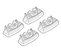 Nordrive N21152 152 Attacchi Kit su Misura per Mazda CX-5 04/12>01/15/Mazda CX-5 02/15>05/17, Confezioni da 4