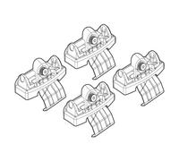 Kit attacchi C198 KIT ATTACCHI per FORD ECOSPORT14> Auto Portaggio Barre