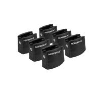Nordrive N30253 3 Barre Attacchi Kit per Dacia Logan Furgovan 02/07>09/13, Confezioni da 4