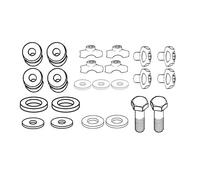Kit Attacchi Givi D446KIT per Parabrezza 446DT,MBK SKYCRUISER 125 / X-MAX 125-25