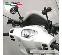 Kit attacchi parabrezza Biondi pe Kymco Like 50 125 200 2009 2010 2011 2012 2013