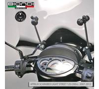 Attacchi parabrezza cupolino Biondi per Aprilia Scarabeo Light 125 200 2011 2012