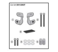 Kit attacchi parabrezza GIVI d5130kit specifico per BMW c400 x