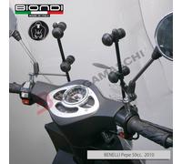 KIT ATTACCHI PARABREZZA SCOOTER PER BENELLI PEPE 50 10> BIONDI 8500548