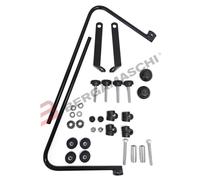 KIT ATTACCHI PARABREZZA SCOOTER PER MALAGUTI CENTRO 125/160 07> BIONDI 8500643