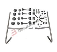 KIT ATTACCHI PARABREZZA SCOOTER PER MBK FLIPPER BIONDI 8500840 50 98> YAMAHA WHY