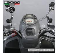 KIT ATTACCHI PARABREZZA SCOOTER PER VESPA GTV 250/300 BIONDI 8500559 PIAGGIO GTS