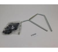 KIT ATTACCHI PARABREZZA WINDSHIELD ATTACK PER PIAGGIO BEVERLY S 2006 50 125 200