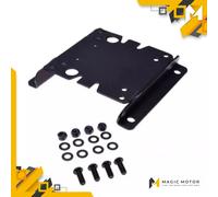 Shad Suzuki V-strom 650/1000&kawasaki Klv 1000 Top Case Rear Fitting Nero