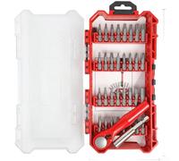 Kit Attrezzi 34pz con per punte FOR e Piatta Kit Attrezzi 34pz | Acciaio temprato, resistenza usura, 34 totali, custodia robusta, uso professionale(set3)
