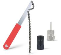 Kit Attrezzi Catena per Bici Chiave Pacco Pignoni E Estrattore Ruota Libera Con