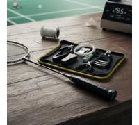 Kit Attrezzi Incordatura Badminton Portatile Set Strumenti Incordatura