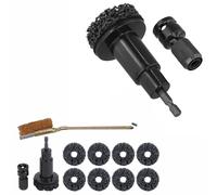 Kit Attrezzi Manutenzione con Pastiglie Abrasive Sostituibili e Adattatore