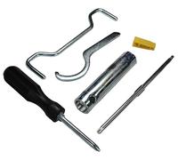 Kit attrezzi Piaggio 666281 per Beverly 350 | Ricambio originale compatibile con Piaggio Beverly 125 RST 4 V i.e. M691, Piaggio Beverly RST 300 4 V M69, Piaggio BV 350
