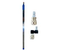Kit Attrezzi Pulizia Radiatore Metallo Asta 40CM con Testa Girevole 360 Gradi pe