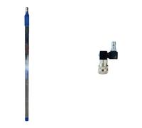 Kit Attrezzi Pulizia Radiatore Metallo Asta 40CM con Testa Girevole 360 Gradi pe