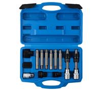 Kit Attrezzi Rimozione Puleggia Alternatore per Cinghia Motore Auto 13 Pezzi Set