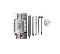 Kit Attrezzi Riparazione Multifunzionale per Inserto Accendini con Punzone Clip