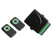 Kit attuatore 2 ch 433,92 mhz 12 V per automazione serrande e cancelli MK-URCRX2