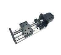 Kit attuatore lineare con vite a sfere SFU1204/1605/1610, guida MGR12 da 12 mm, corsa 100-800 for tavola scorrevole for Nema23(Option 6,Effective Stroke 700)