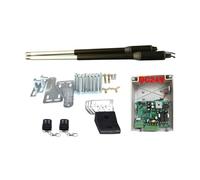 Kit attuatore lineare per apricancello AC110V/220V 24VDC 200KG for Foglia Motore Attuatore Lineare Elettrico Motore Automatico Solare Battente Apri del Cancello Motore kit(Kit g)