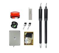 Kit attuatore lineare per apricancello AC110V/220V A 24V Elettrico Automatico Forte Doppio Braccio Battente Apri del Cancello Fino A 660 Lbs Hardware Porta KIT(KIT D)