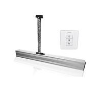 Kit attuatore lineare per apricancello Apri finestra automatico con motore intelligente Smart Tuya DC24V con interruttore Controllo app telefono, con sensore pioggia opzionale(Kit1)