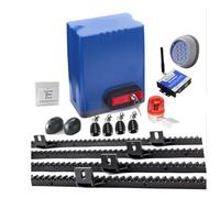 Kit attuatore lineare per apricancello Apriporta dell'operatore del cancello scorrevole di 800KGS 24V 220VAC del motore di CC come motore del chiudiporta con gli scaffali di nylon di 6m(Kit8-2G)