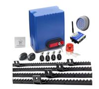 Kit attuatore lineare per apricancello Apriporta dell'operatore del cancello scorrevole di 800KGS 24V 220VAC del motore di CC come motore del chiudiporta con gli scaffali di nylon di 6m(Kit9-3G)