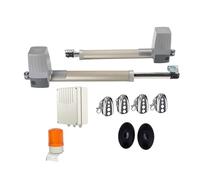Kit attuatore lineare per apricancello DC 300KG 2.5Metri Doppio Braccio Solare Attuatore for Cancelli Automatici for Porte Battenti Operatore Elettrico 24vdc Battente Apri del Cancello(Kit4)